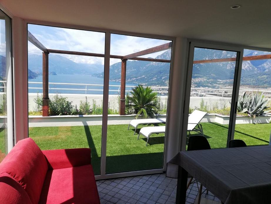 Attico With Big Terrace In Residence With Pool Valbrona Exterior foto